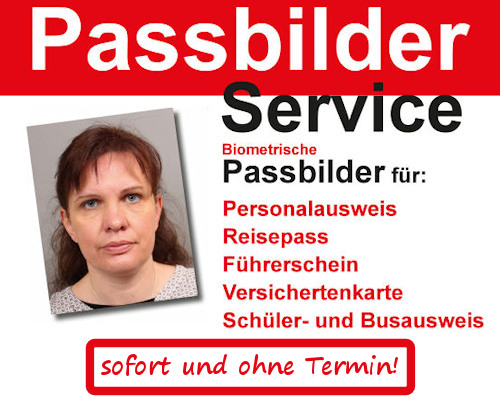 Info zur Einstellung unseres Passbilderservice